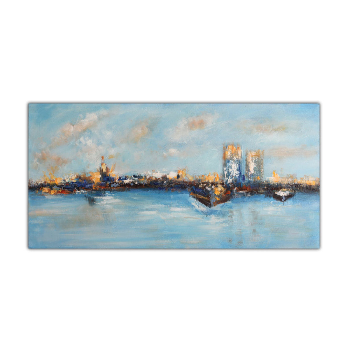 Blue Cities - paintingsonline.com.au