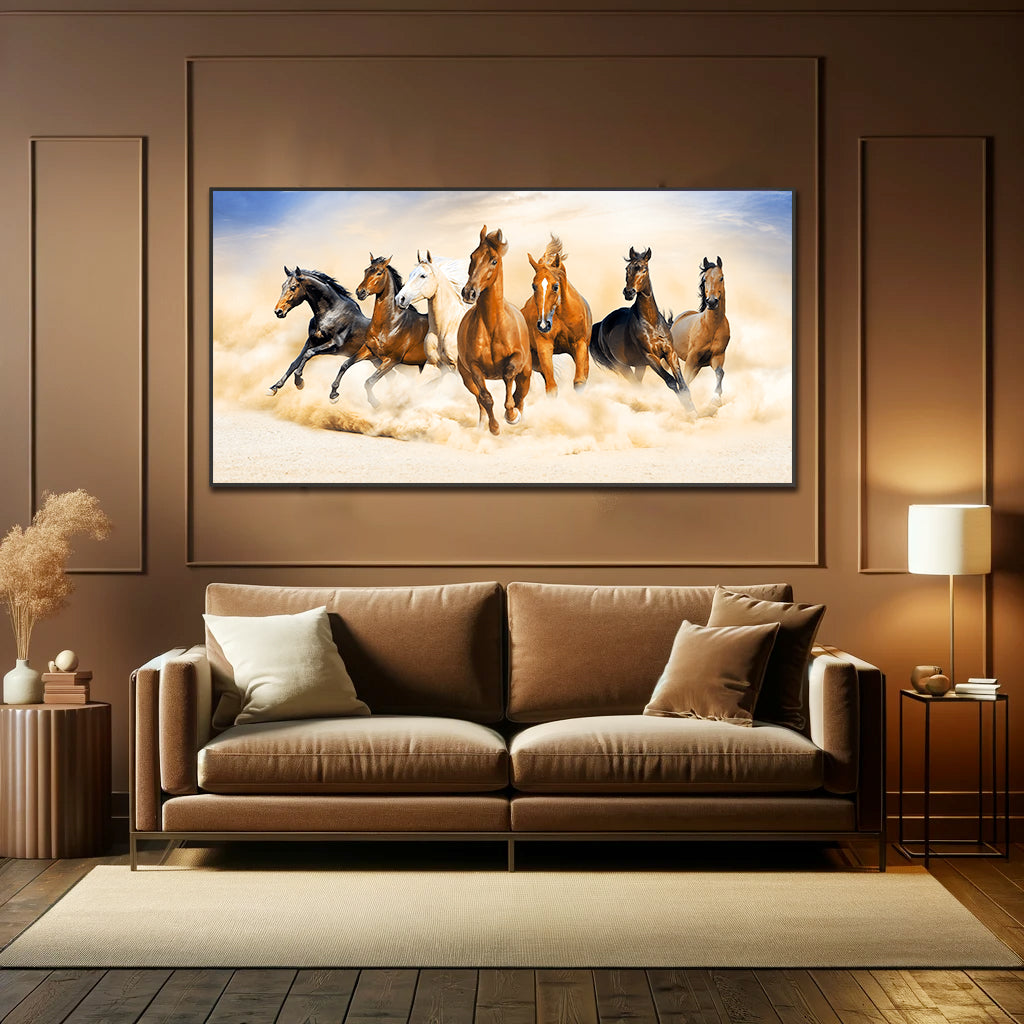 Wild West Symphony - 210x110 CM Wall Painting Masterpiece - paintingsonline.com.au