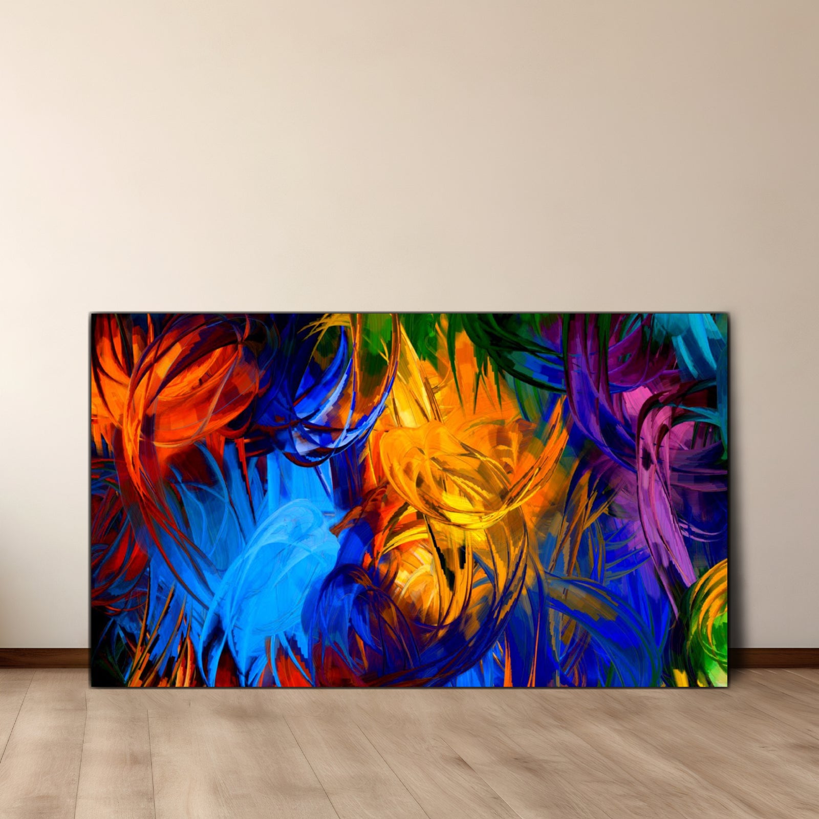 Abstract Feathers Spray - paintingsonline.com.au