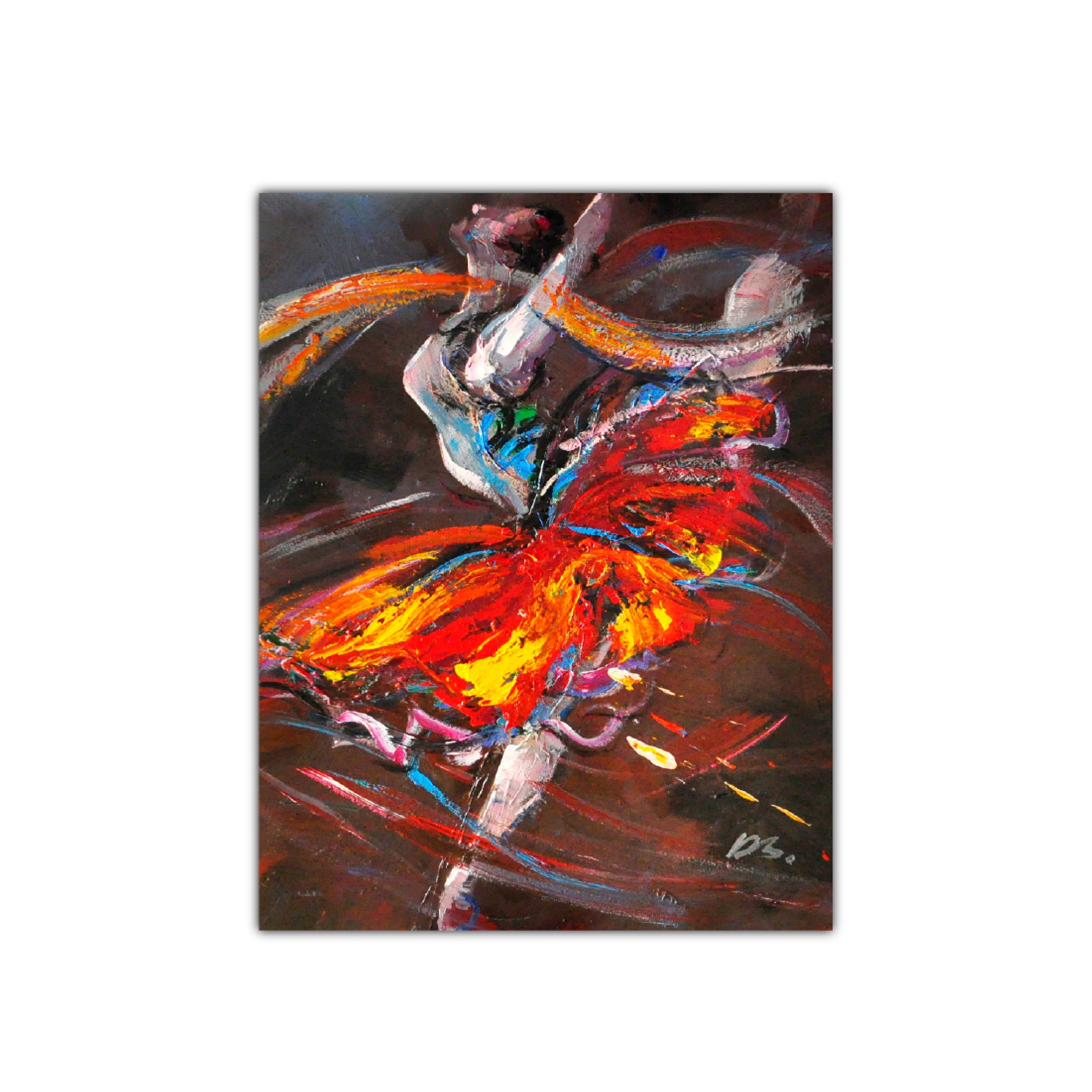 Ballet Butterfly Swirling - paintingsonline.com.au