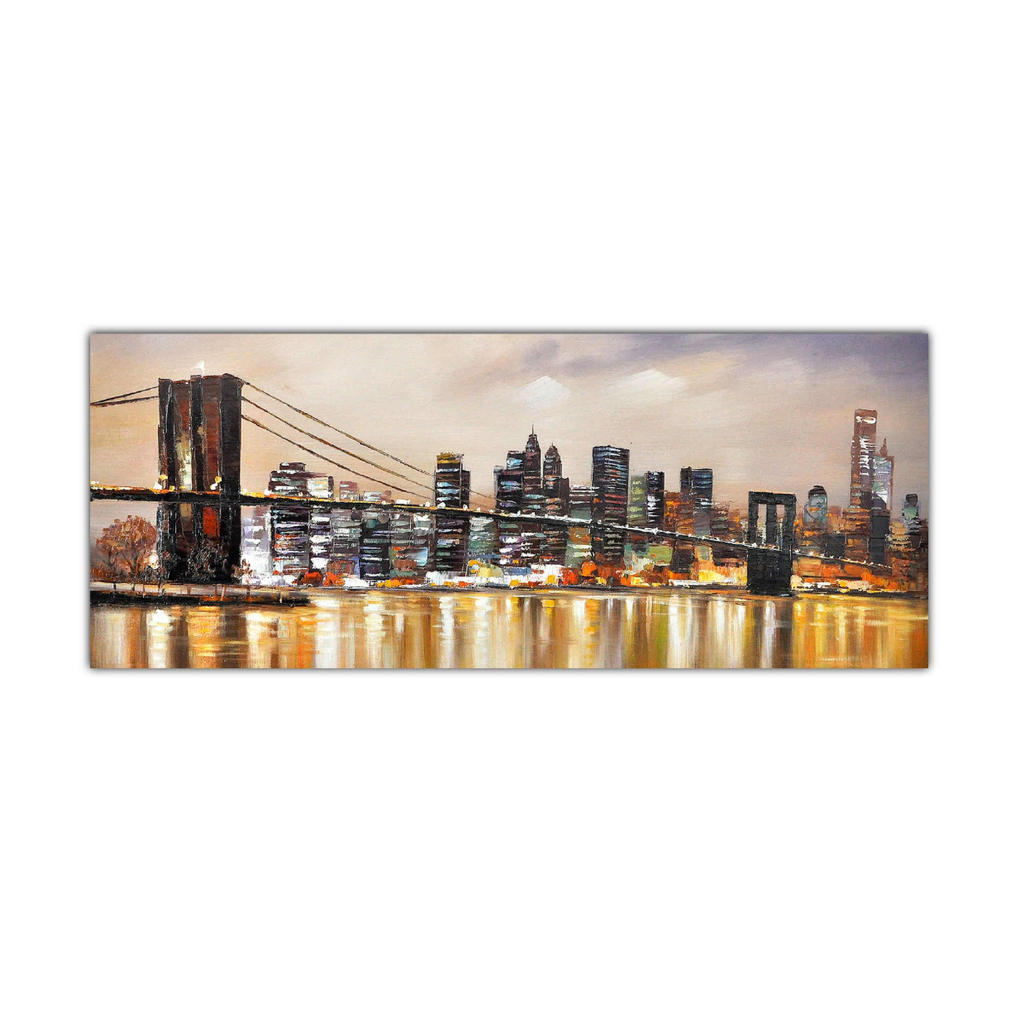 New York Bridge View - paintingsonline.com.au