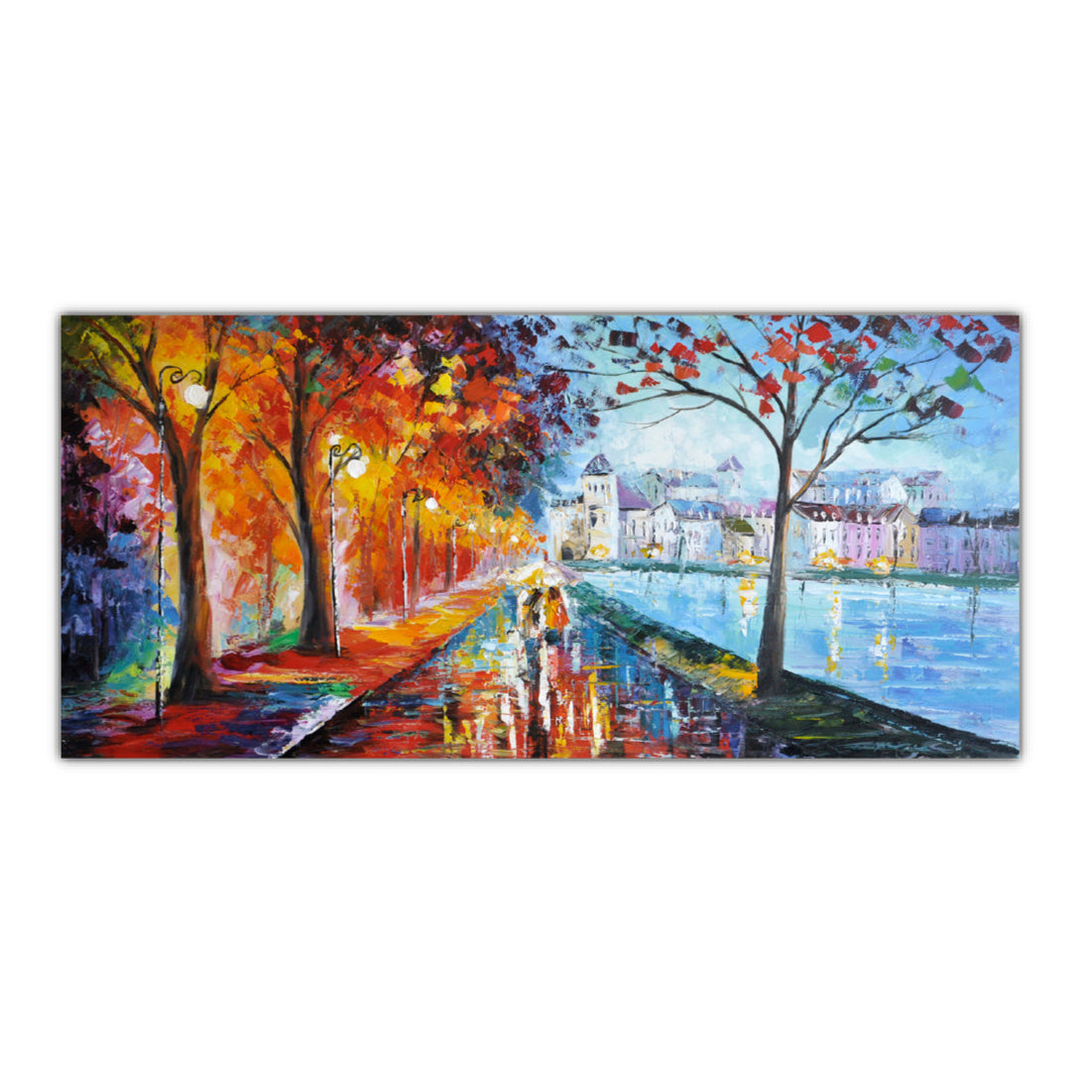 Rainy Autumn Lights - paintingsonline.com.au