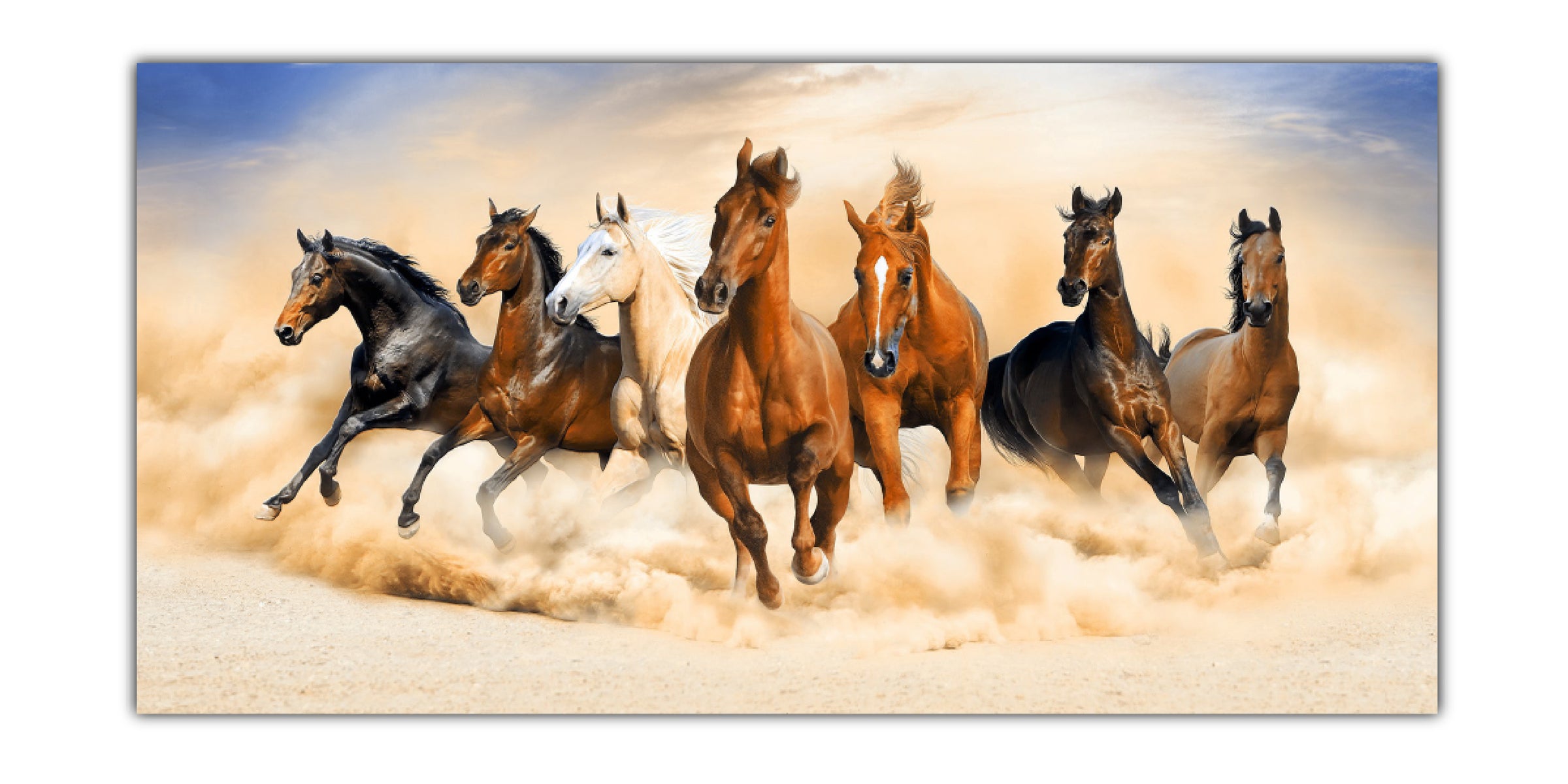 Wild West Symphony - 210x110 CM Wall Painting Masterpiece - paintingsonline.com.au