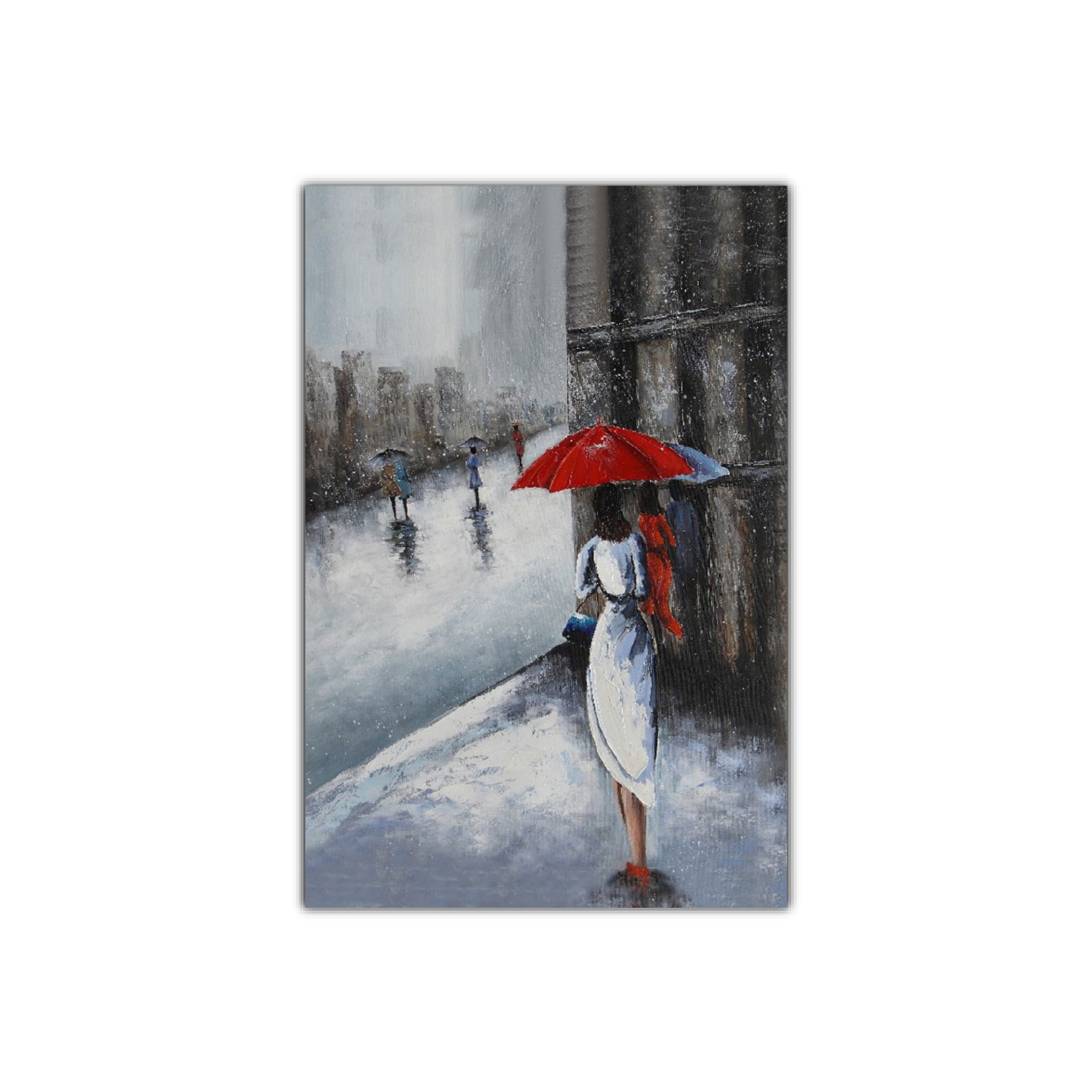 Walk In The Rain - paintingsonline.com.au