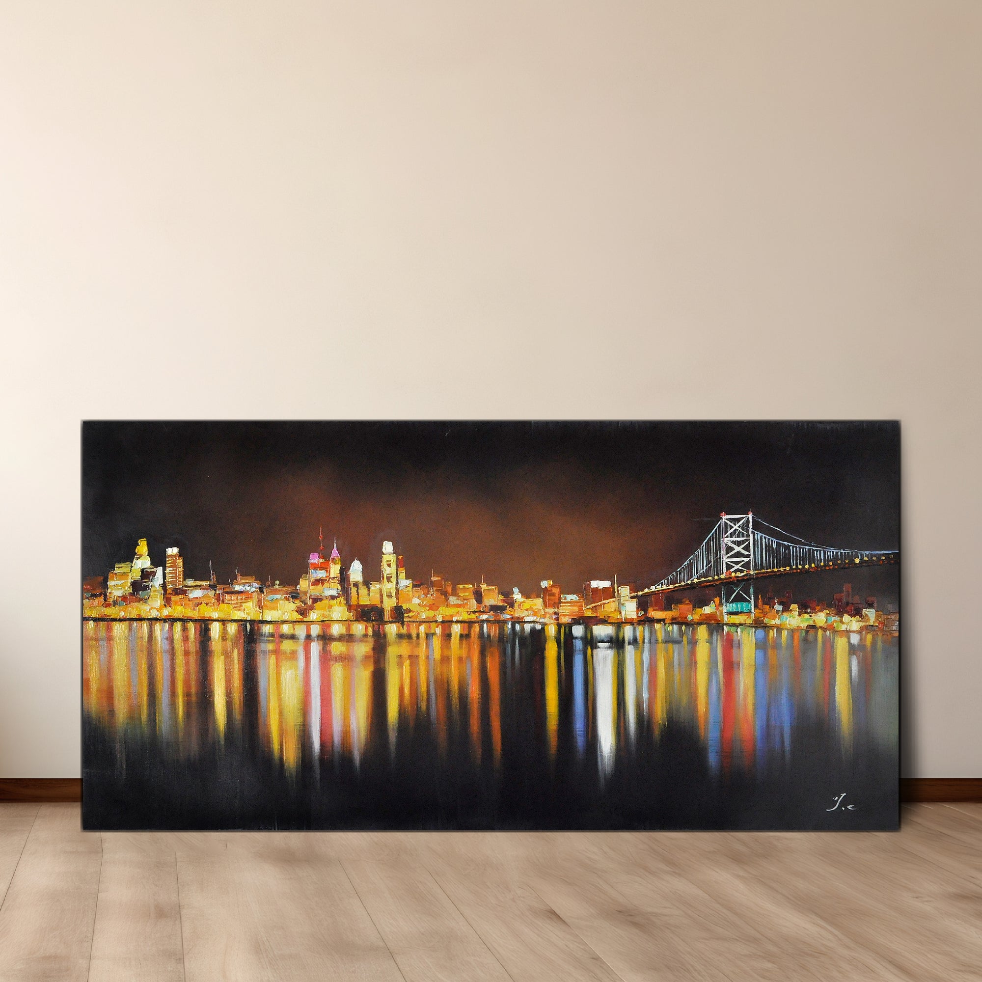 Night Lights Passion - paintingsonline.com.au