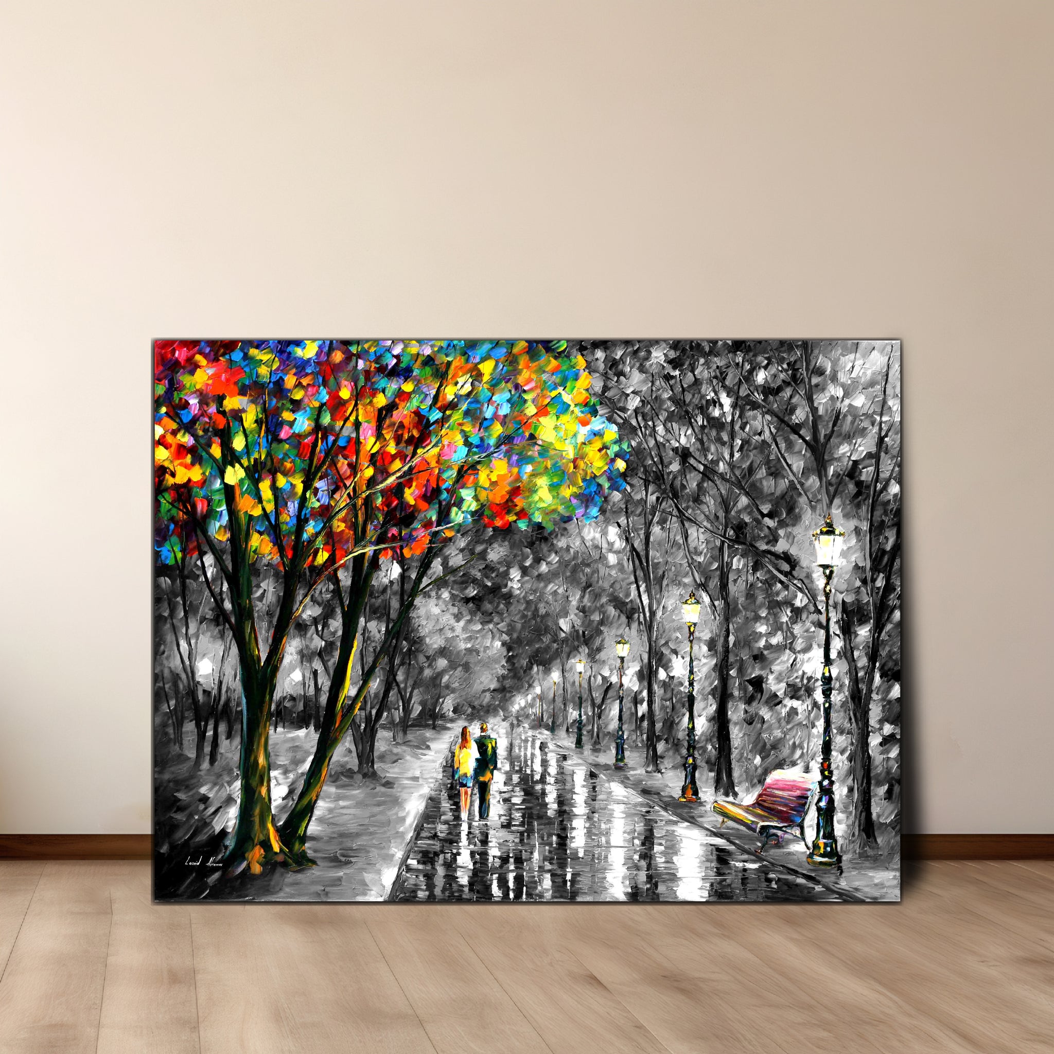 Stroll of fondness - paintingsonline.com.au