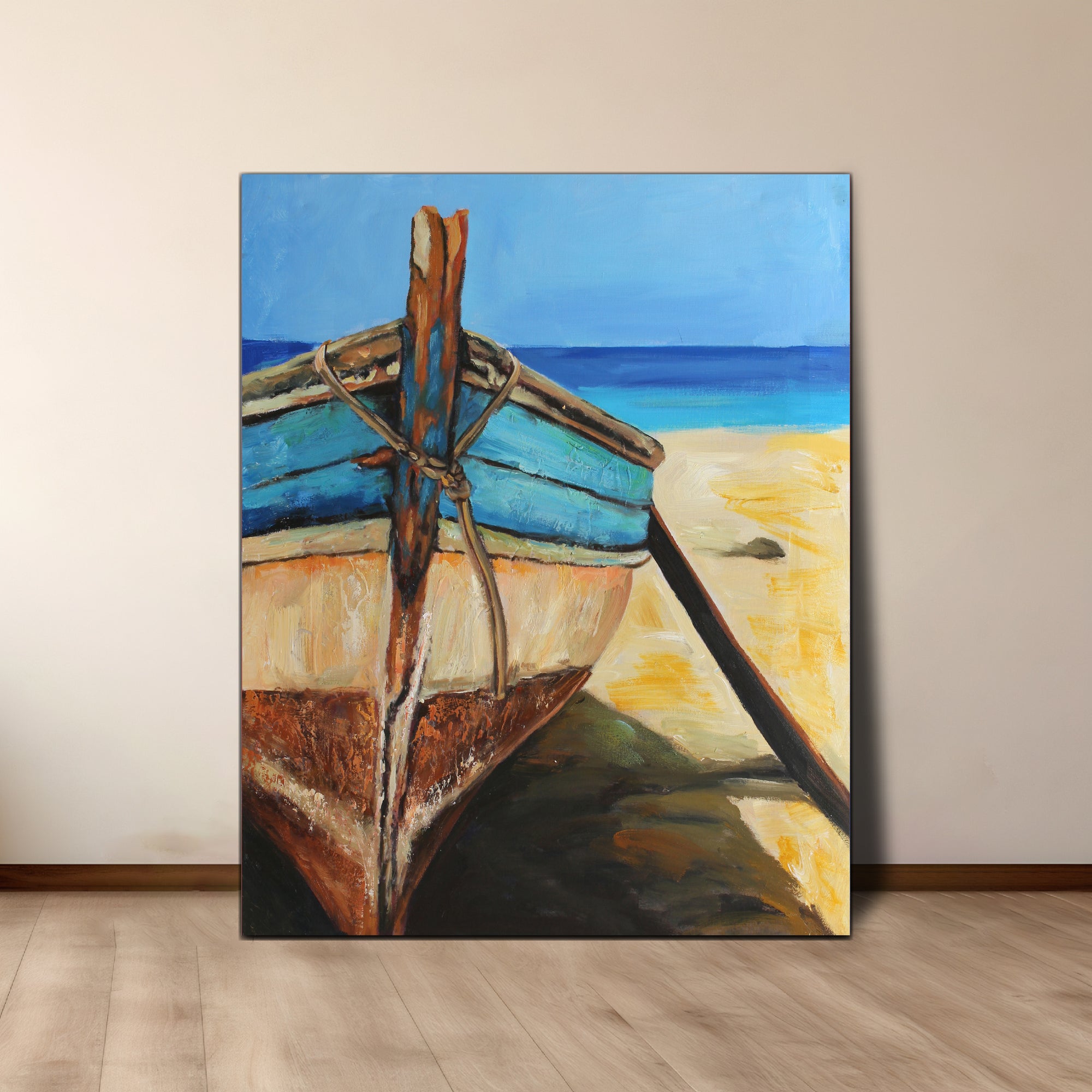 The Blue Boat - paintingsonline.com.au