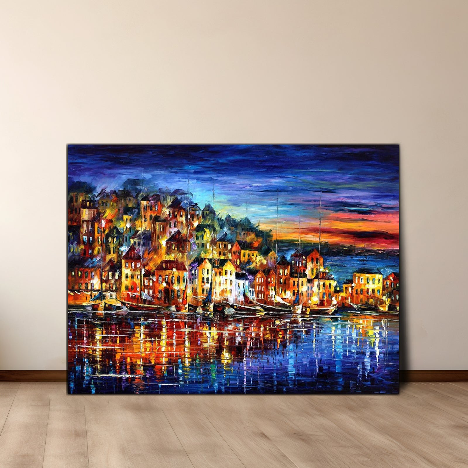 Town of Lights - paintingsonline.com.au