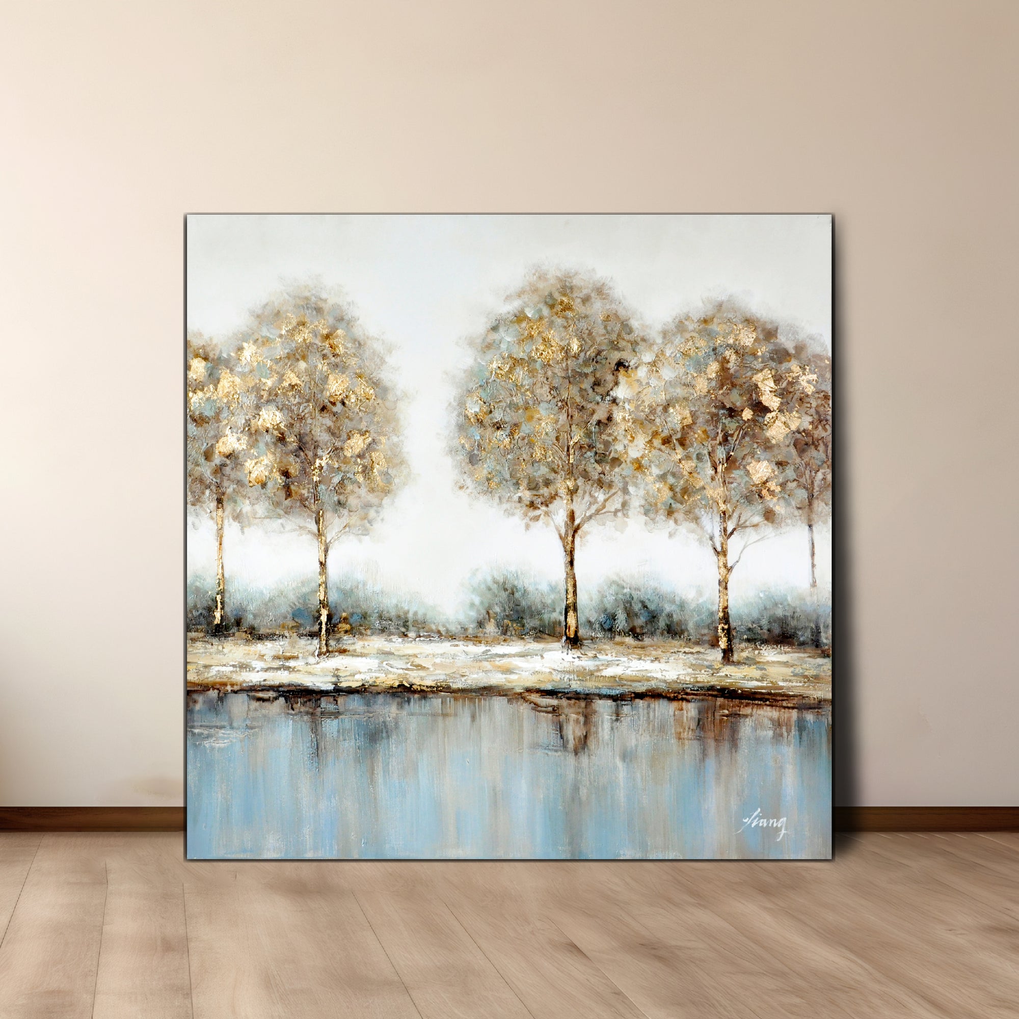 Winter Lake - paintingsonline.com.au