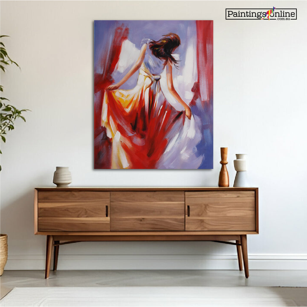 Ruffles & Music - paintingsonline.com.au