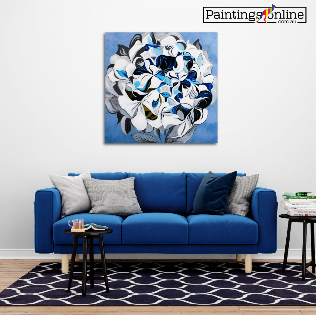 The Dark Peonia - paintingsonline.com.au