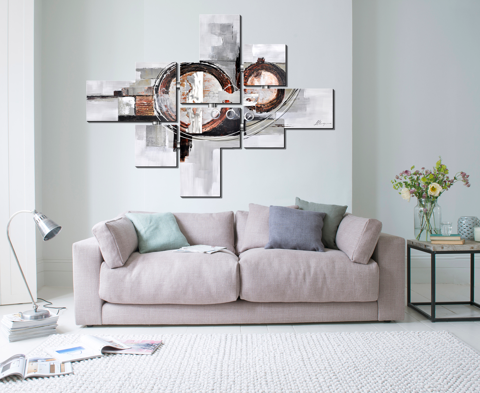 Multi Panel Large wall Art - paintingsonline.com.au