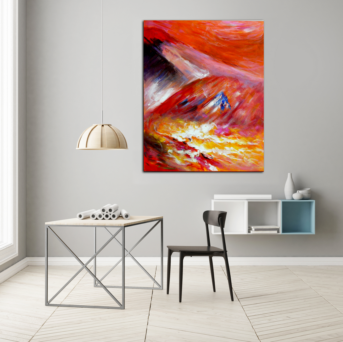 Lava Mountain - paintingsonline.com.au