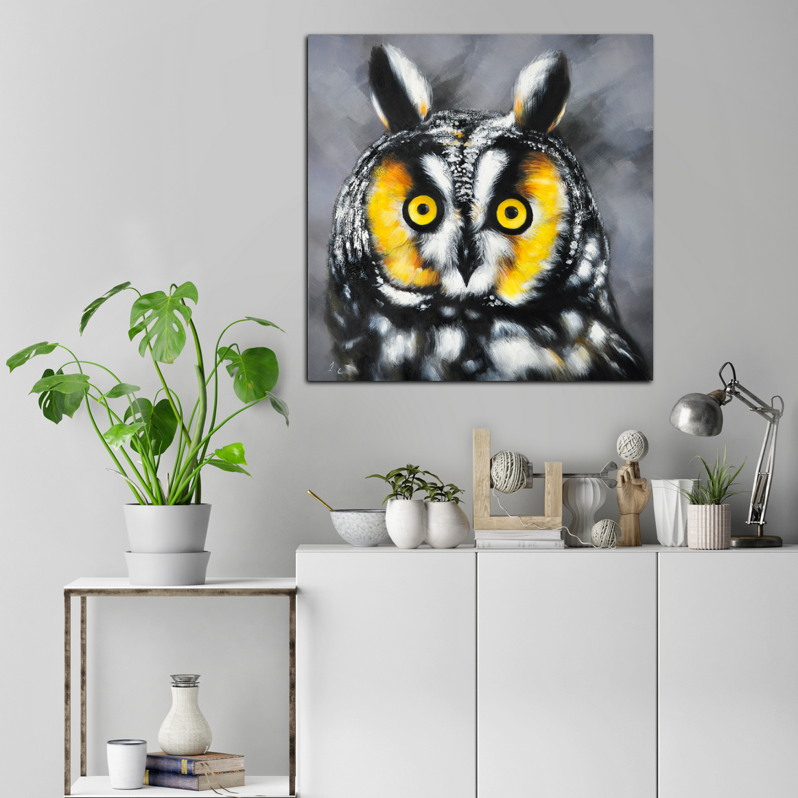 Great Horned Owl - paintingsonline.com.au