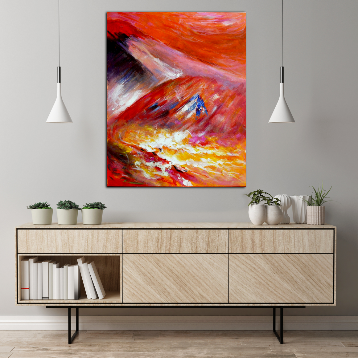 Lava Mountain - paintingsonline.com.au