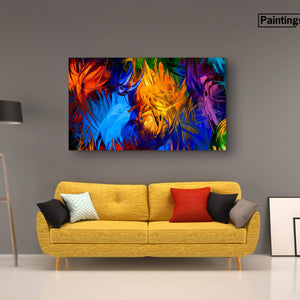 Abstract Feathers Spray - paintingsonline.com.au
