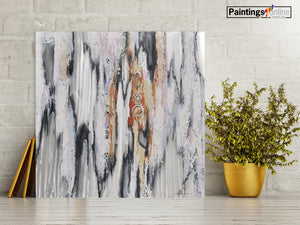 Mix Media Abstract Art on  Canvas - paintingsonline.com.au
