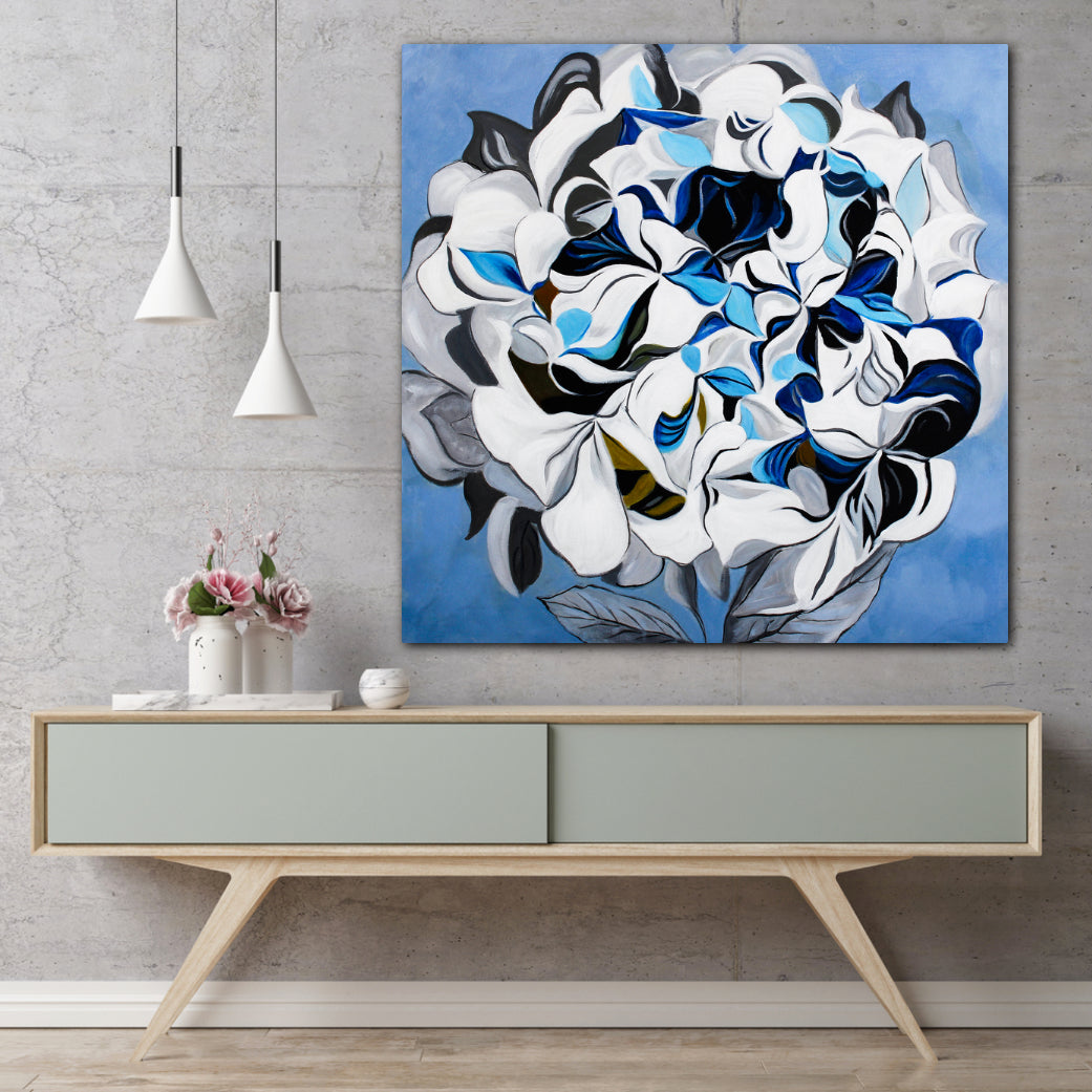 The Dark Peonia - paintingsonline.com.au