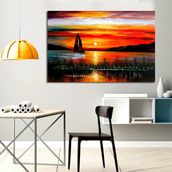 Dusk Scenery - paintingsonline.com.au