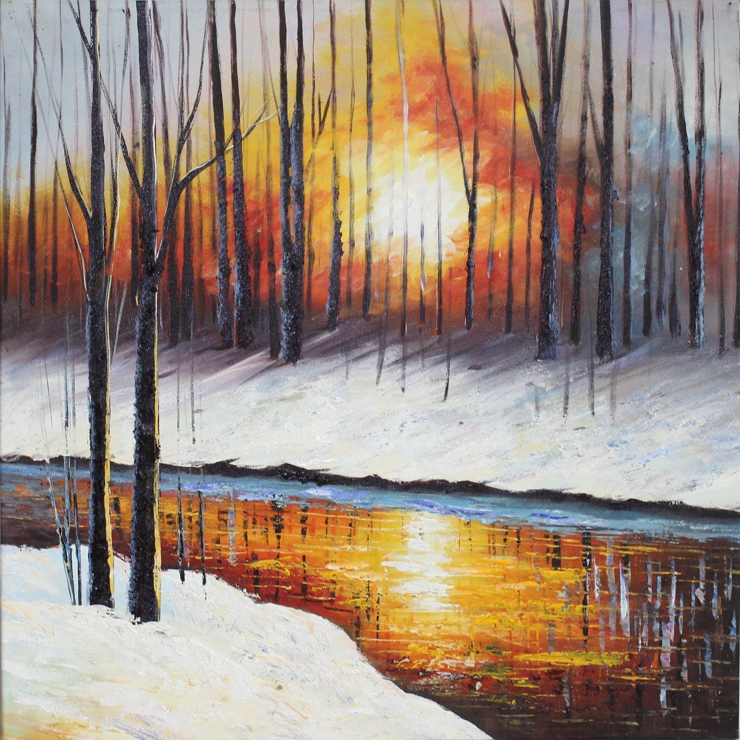 River Snow - paintingsonline.com.au