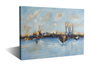 Blue Cities - paintingsonline.com.au