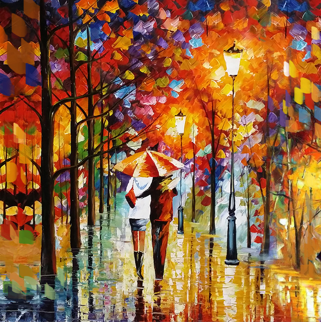 Walk Of 1000 Colors - paintingsonline.com.au