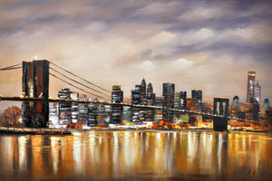 New York Bridge View - paintingsonline.com.au