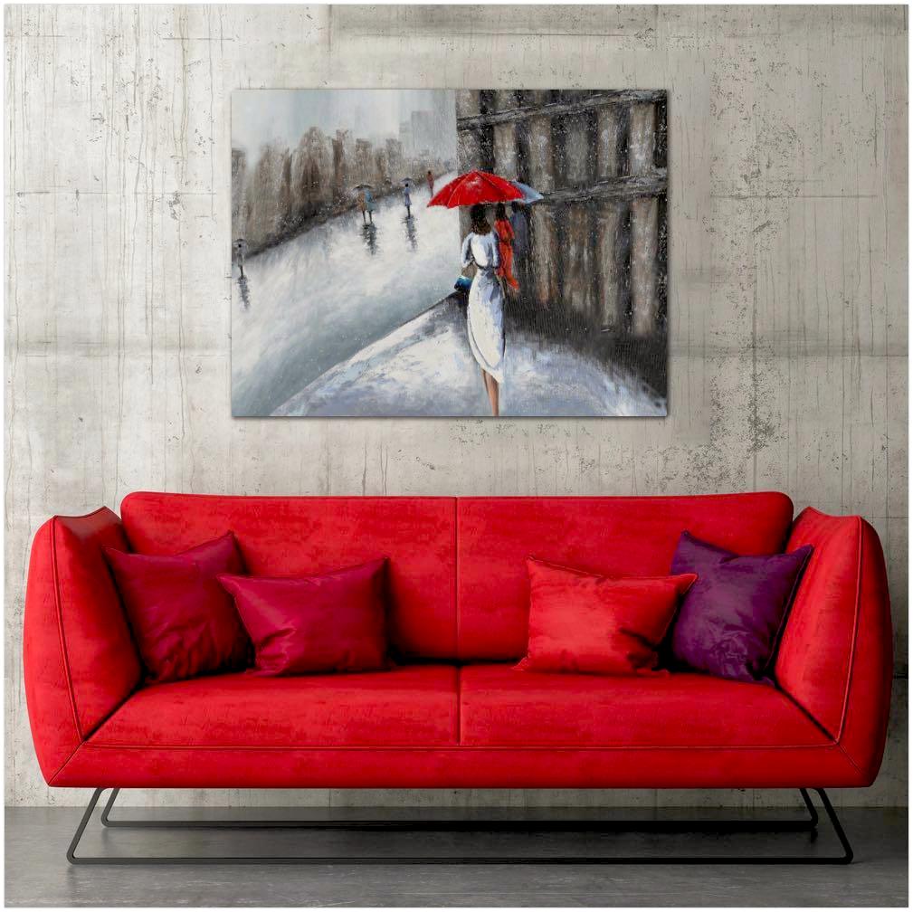 Walk In The Rain - paintingsonline.com.au