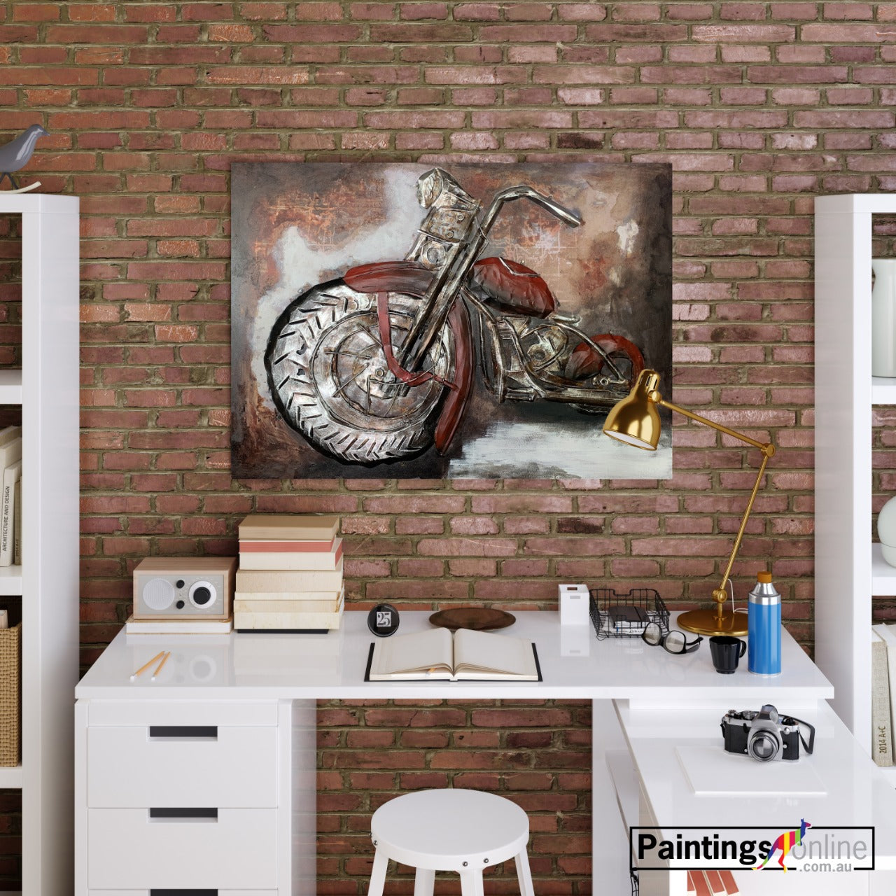 Scurried bicycle - paintingsonline.com.au