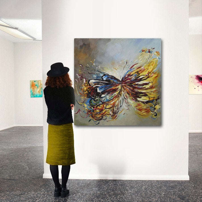 Winged Colors - paintingsonline.com.au