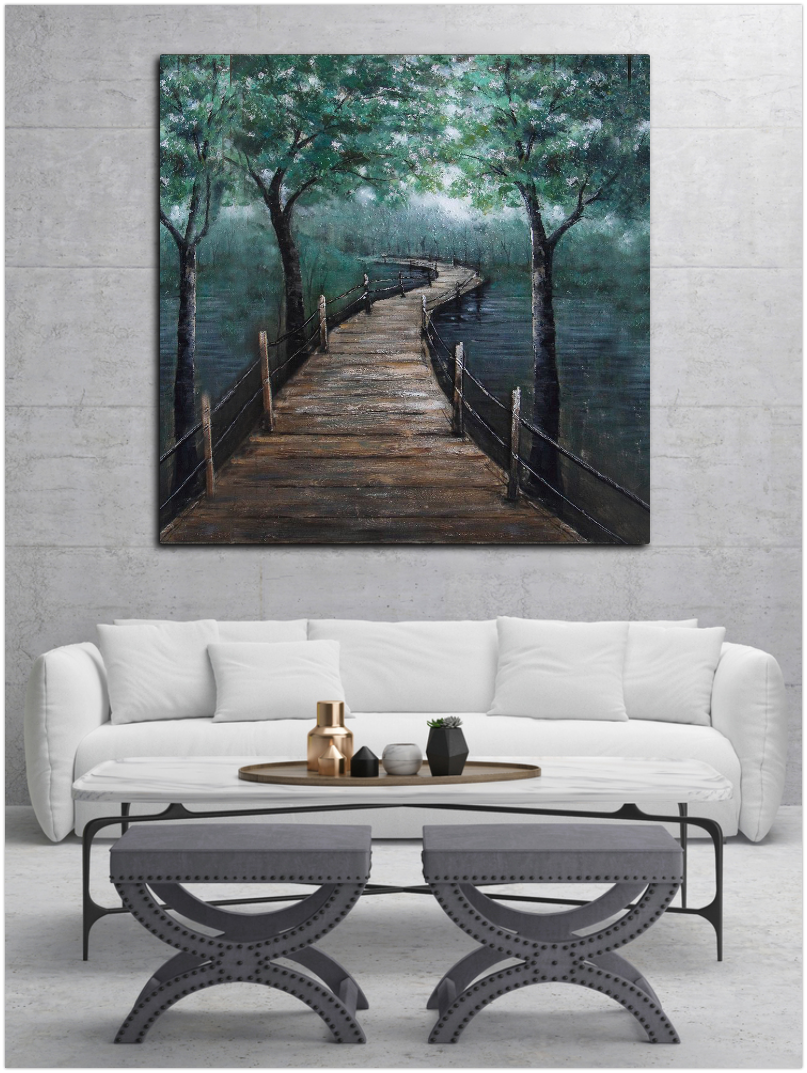 Bridge to Nowhere - paintingsonline.com.au