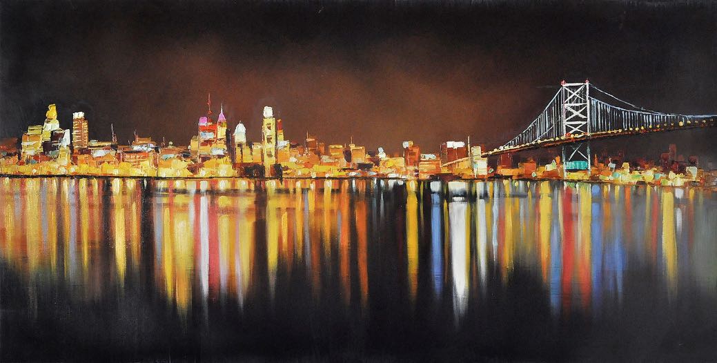 Night Lights Passion - paintingsonline.com.au