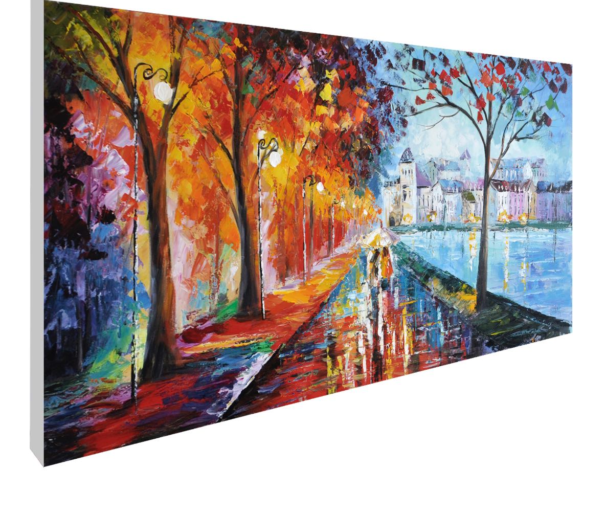 Rainy Autumn Lights - paintingsonline.com.au