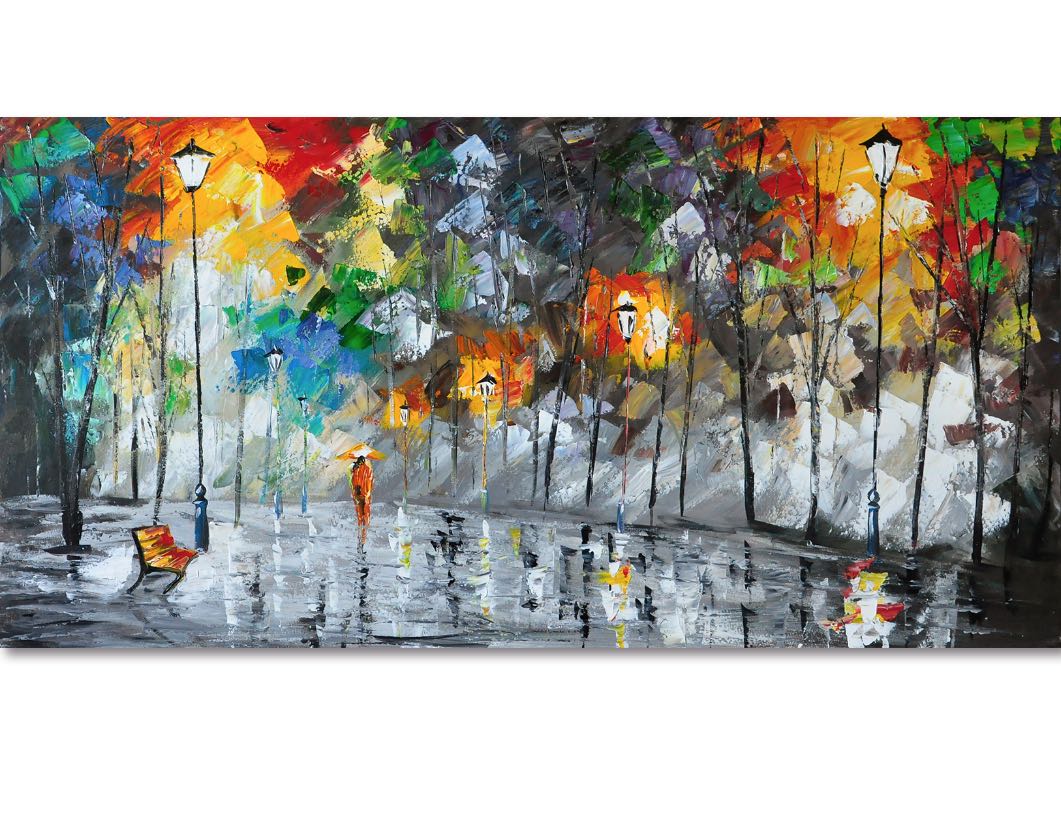 Walk of peace & soulfulness - paintingsonline.com.au